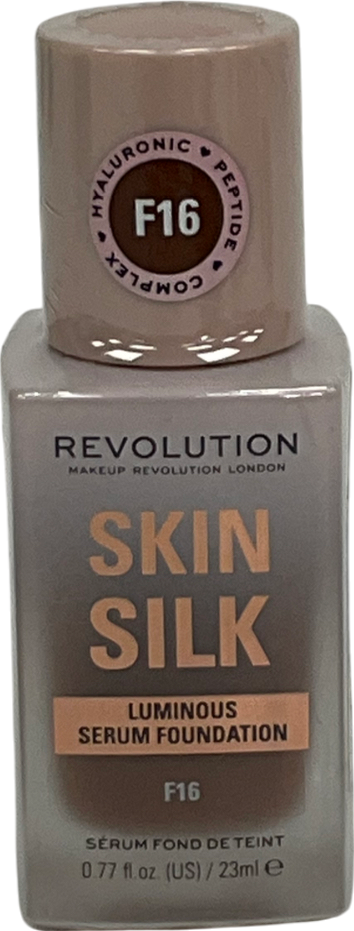 Revolution Skin Silk Radiant Satin Serum Foundation F16 23ml
