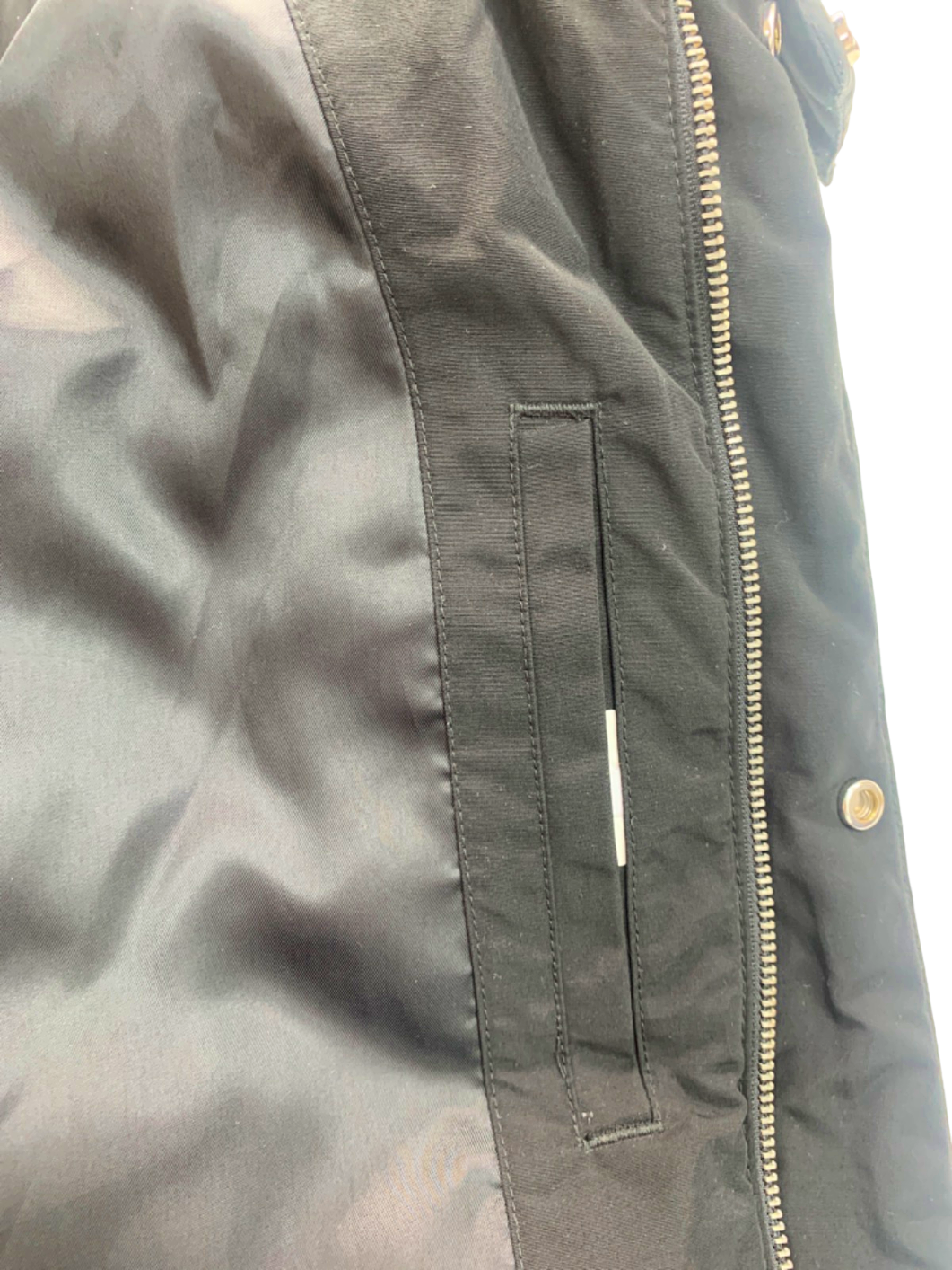 Dunst Black Detachable Hoodie Goose Down Jacket UK L