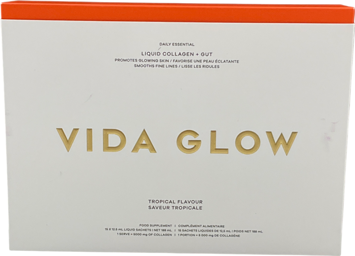 Vida Glow Liquid Collagen Skin + Gut 15x12.5