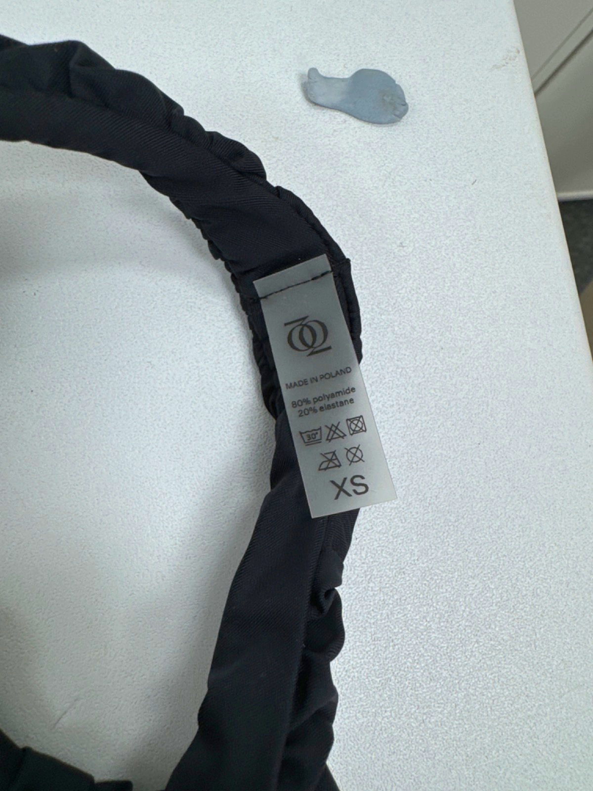 God Save Queens Black Ruffle Bikini Bottom XS