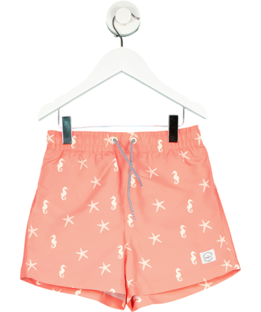 MANGO Red Star Print Swim shorts 5 Years