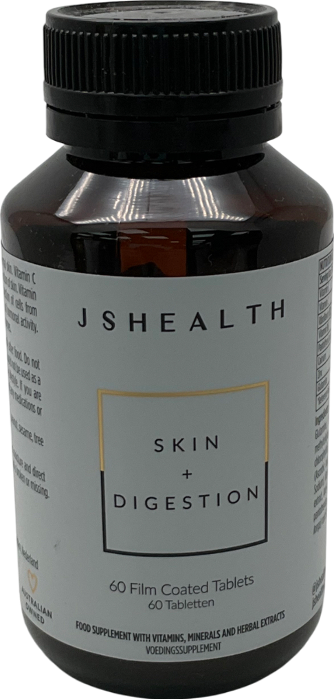 j s health Skin + Digestion Formula 60 tablets
