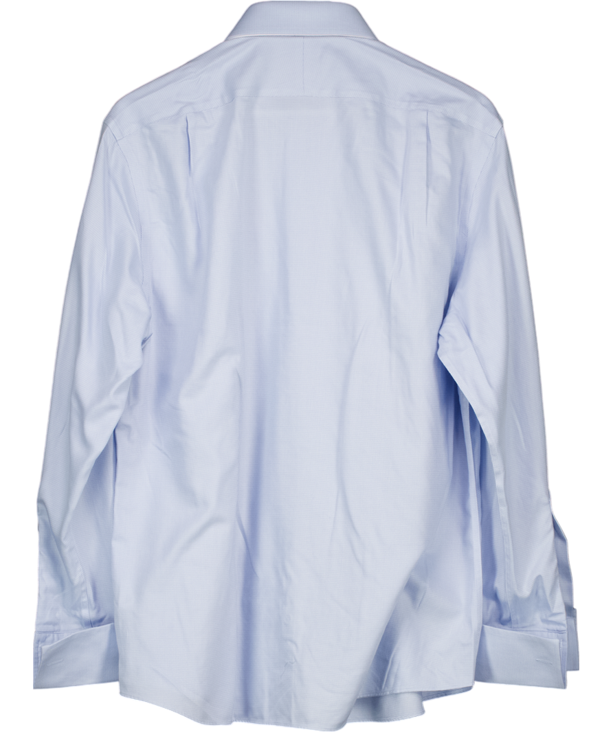 Charles Tyrwhitt Non-iron Twill Shirt - Sky Blue UK 42" CHEST