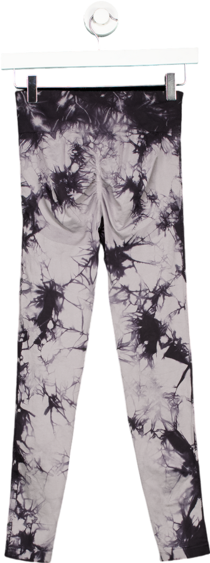 Unbranded Black Tie-Dye Leggings UK S