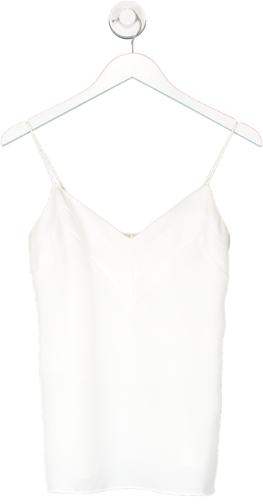 REISS Cream Bethan V Neck Cami UK 4