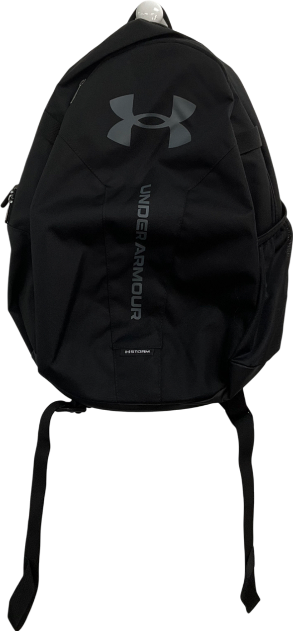 Black Under Armour Unisex's Ua Hustle Lite Backpack One Size