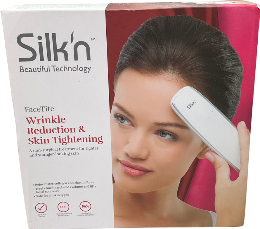 silk.n Facetite I Anti-ageing Device With Serum I Wrinkle Reduction And Skin Smoothing I Homecare Device I White One size