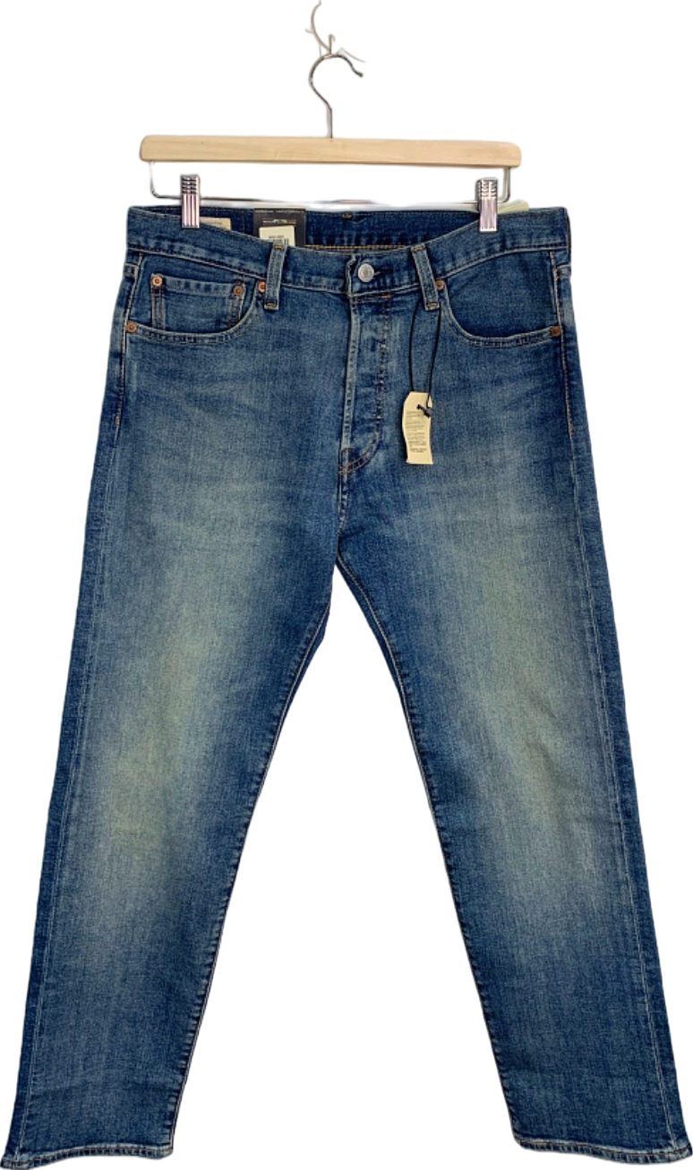 Levi's Blue 501 Original Fit Jeans W 32 L 30