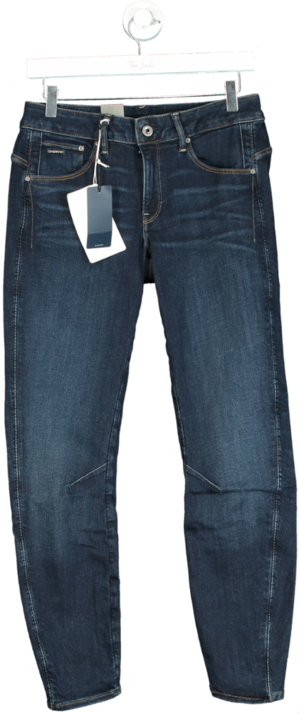 G-Star RAW Dark Blue 3D Skinny Jeans UK W29 L32