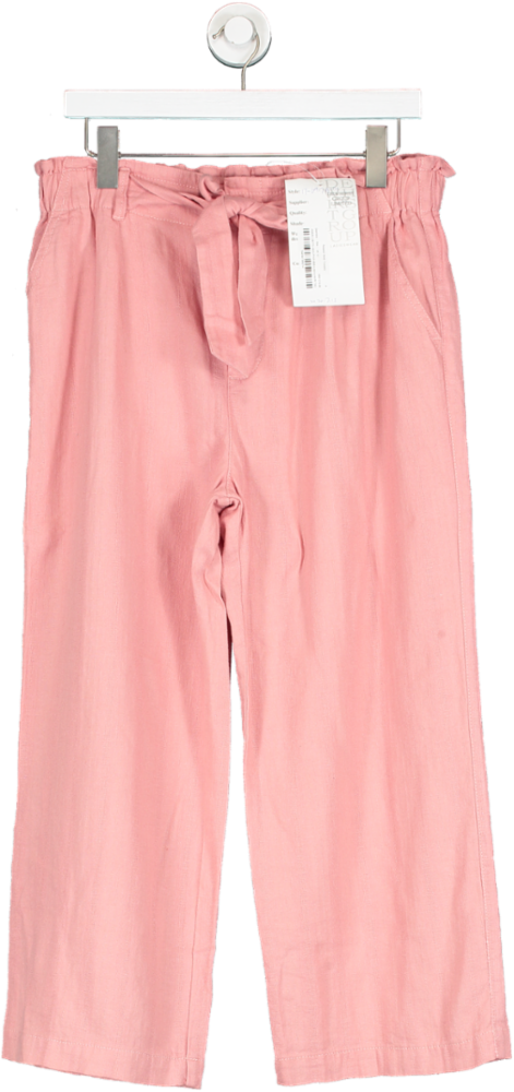 Dewhirst Pink Relaxed Waist Trousers UK 12