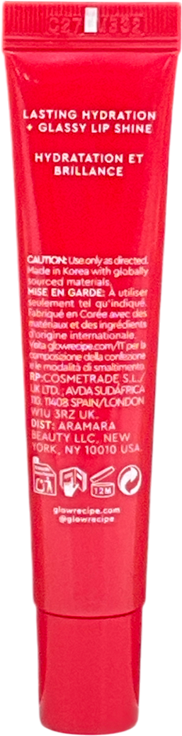 glow recipe Glass Balm - Lip Treatment For Shine & Hydration Strawberry 15g