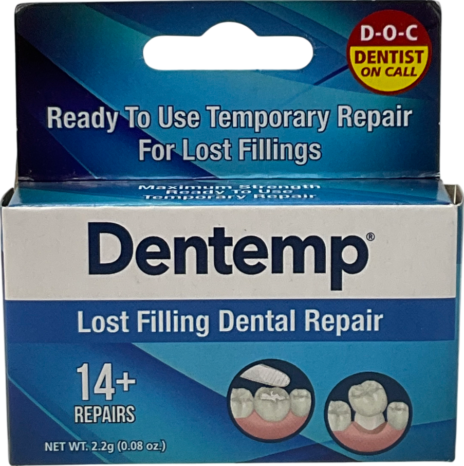 dentemp Lost Filling Dental Repair Kit 2.2g