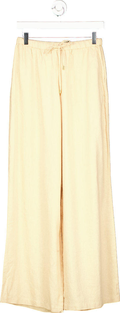 Monday Beige Wide Leg Trousers US P