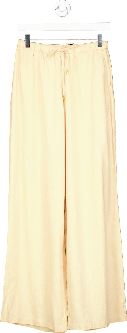 Monday Beige Wide Leg Trousers US P