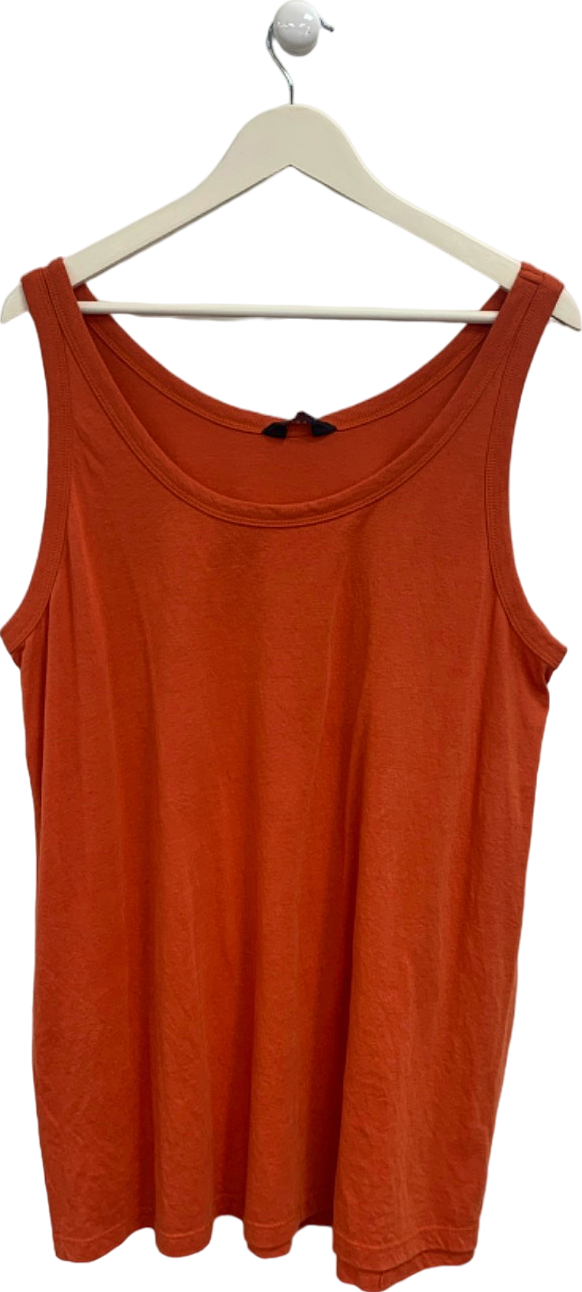 Yours Orange Sleeveless Top UK 22-24