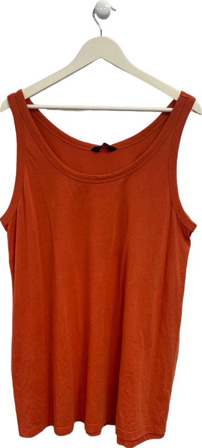 Yours Orange Sleeveless Top UK 22-24