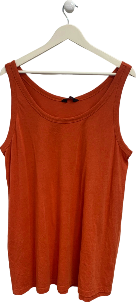 Yours Orange Sleeveless Top UK 22-24