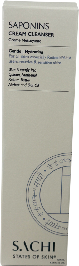 Sachi Saponins Cream Cleanser 120ml