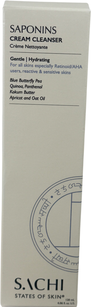 Sachi Saponins Cream Cleanser 120ml
