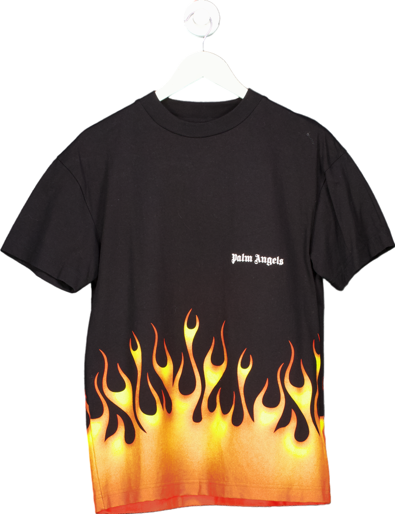 Palm Angels Black Firestarter T-Shirt UK S