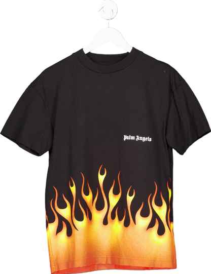 Palm Angels Black Firestarter T-Shirt UK S