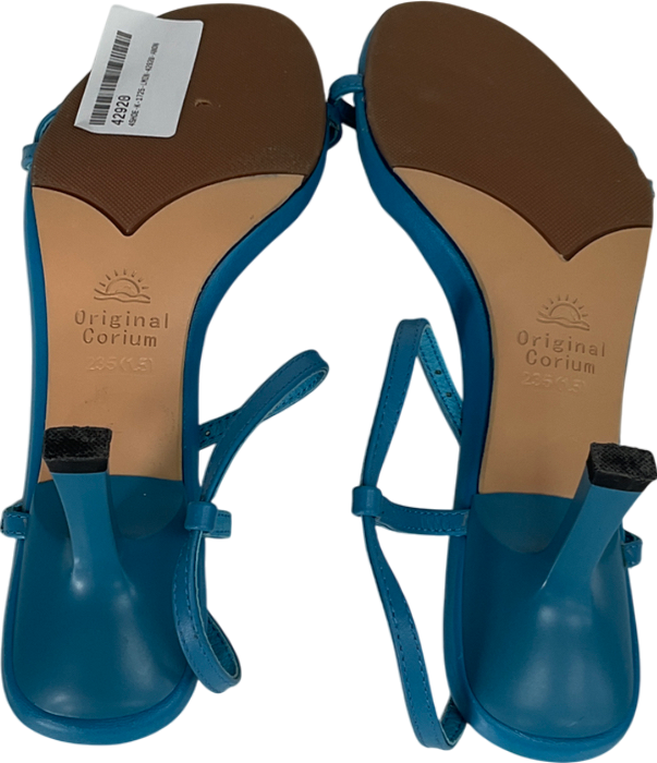 Orgiginal corium Sky Blue Ankle Strap Sandals UK 4 EU 37 👠