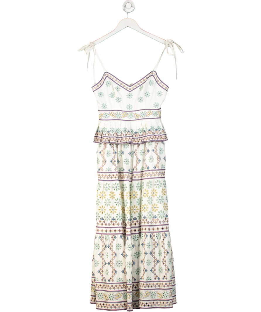 Christy Lynn White Kara Maxi Dress UK 8