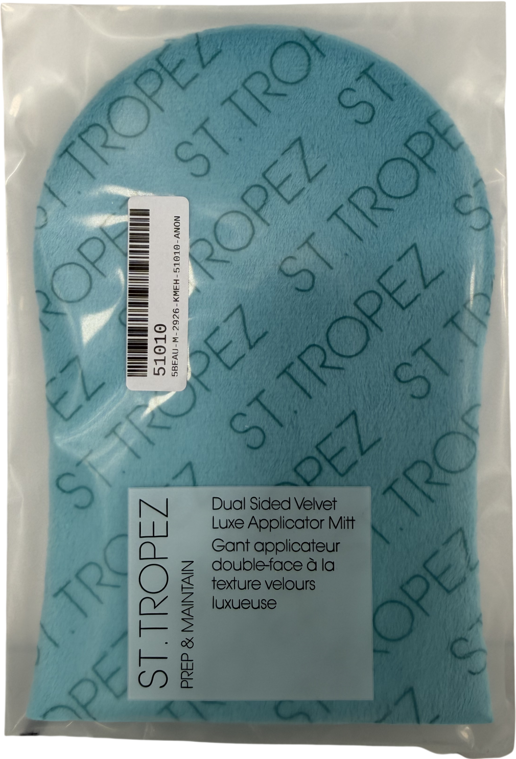 St Tropez Dual Sided Velvet Luxe Applicator Mitt one size