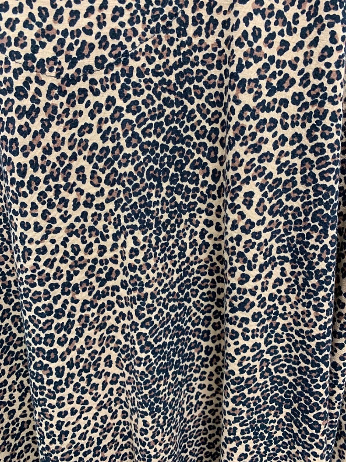 Live Brown Leopard Print Long Dress UK 26-28