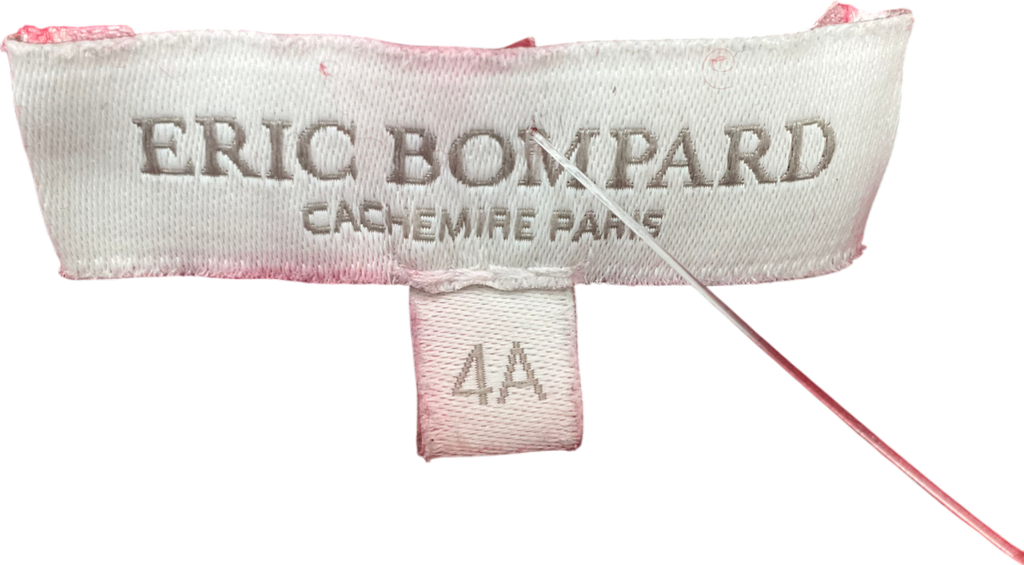 Eric Bompard Red Wool Cashmere Jumper 4 Years