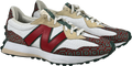 NEW BALANCE White X Casablanca 327 Red Monogram Trainers UK 9 EU 43 👞