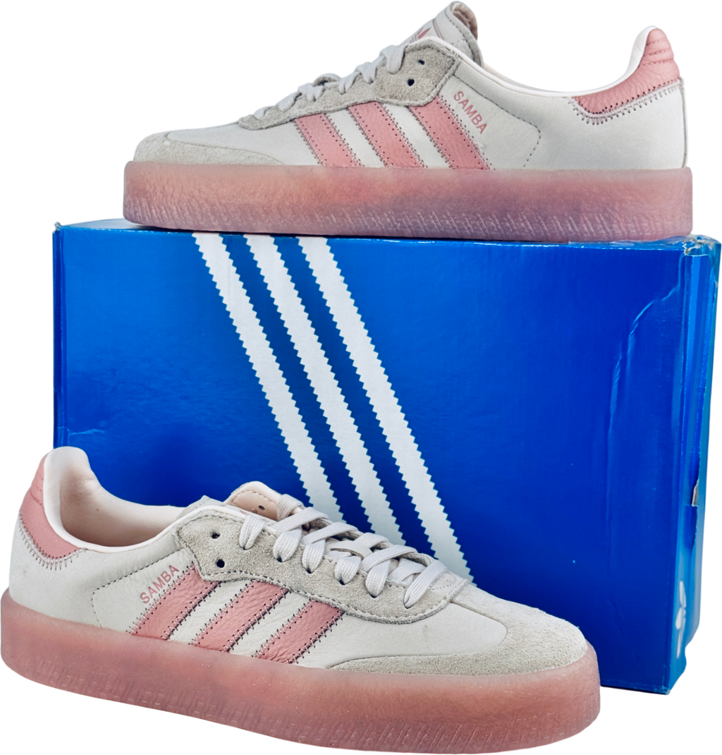adidas Pink Samba Wonder Quartz Trainers UK 7 EU 40 👠
