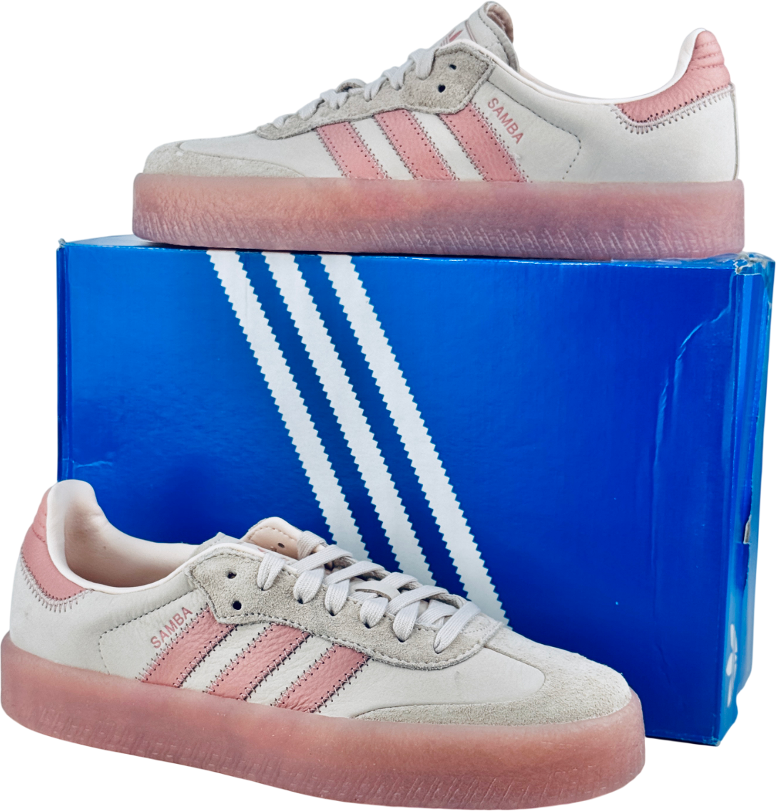 adidas Pink Samba Wonder Quartz Trainers UK 7 EU 40 👠
