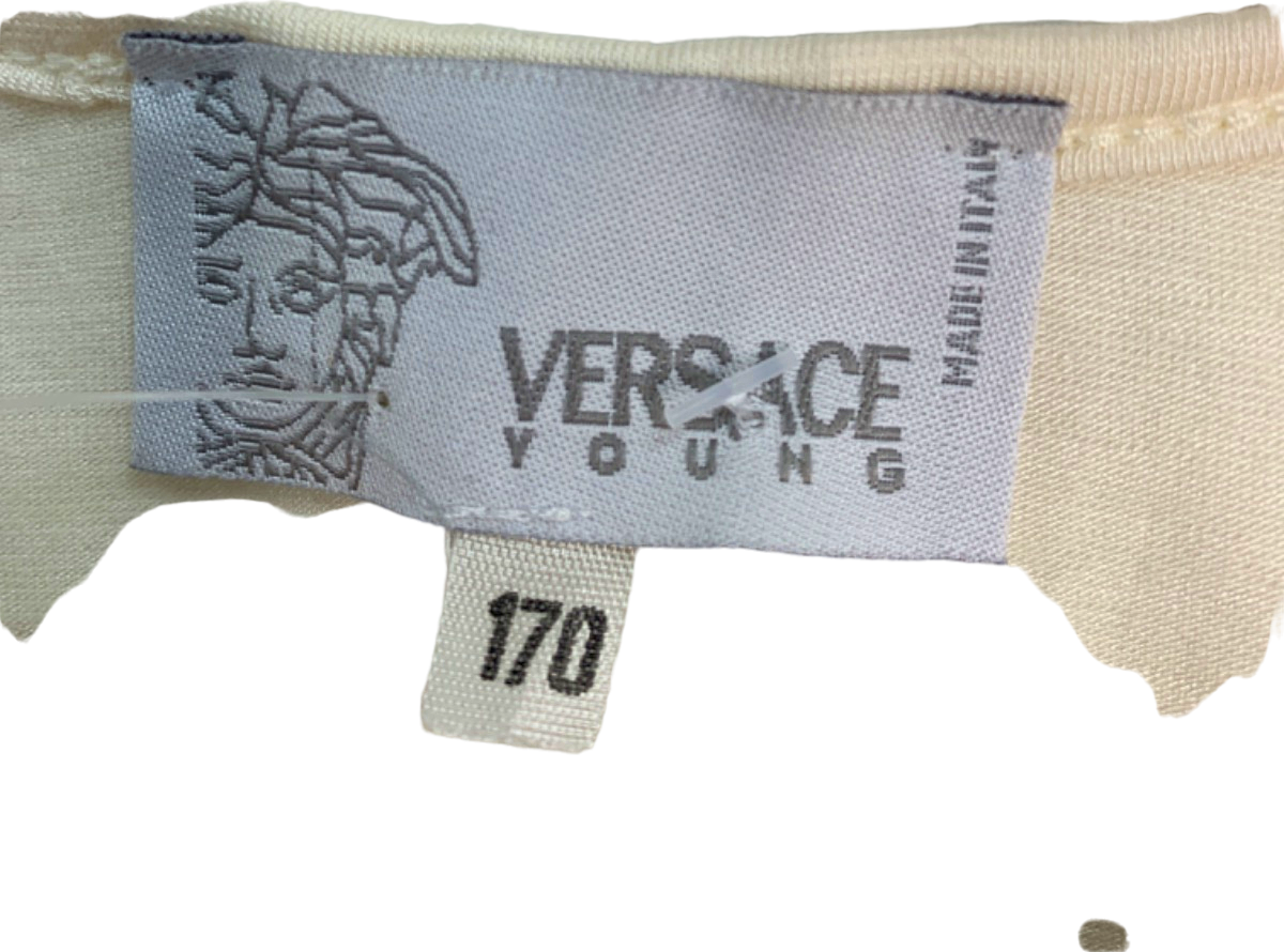 Versace Young Beige Long Sleeve Top 170