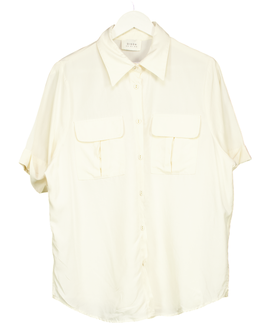 DISSH Cream Amelia Safari Shirt UK 8