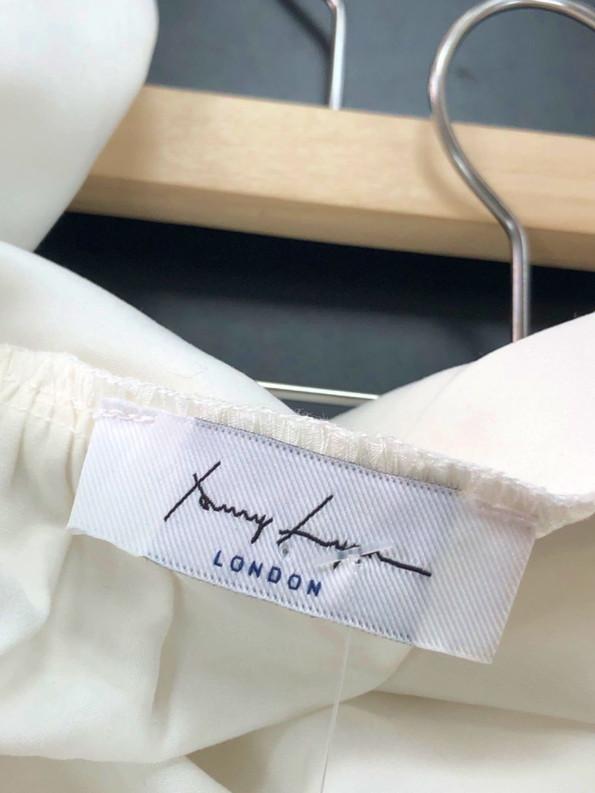 Tommy Lynn White Off-Shoulder Blouse