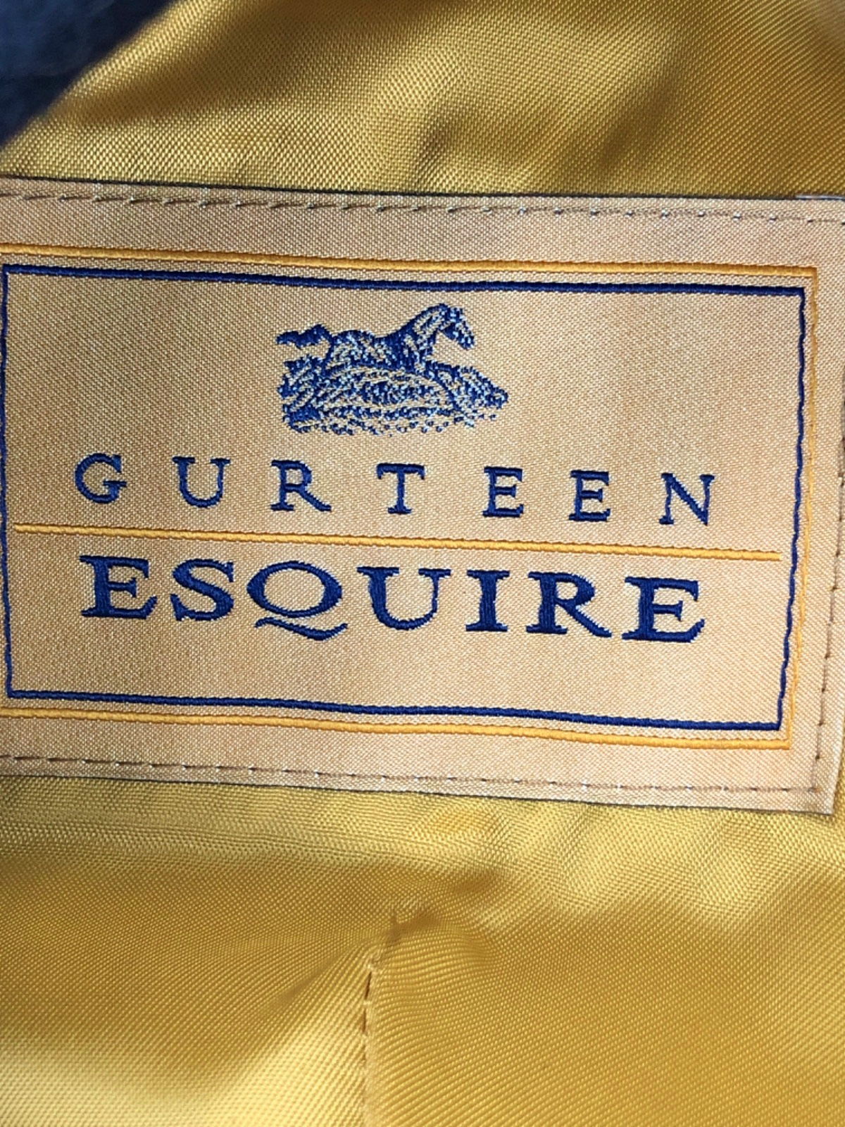 Gurteen Esquire Navy Blue Waistcoat UK 36