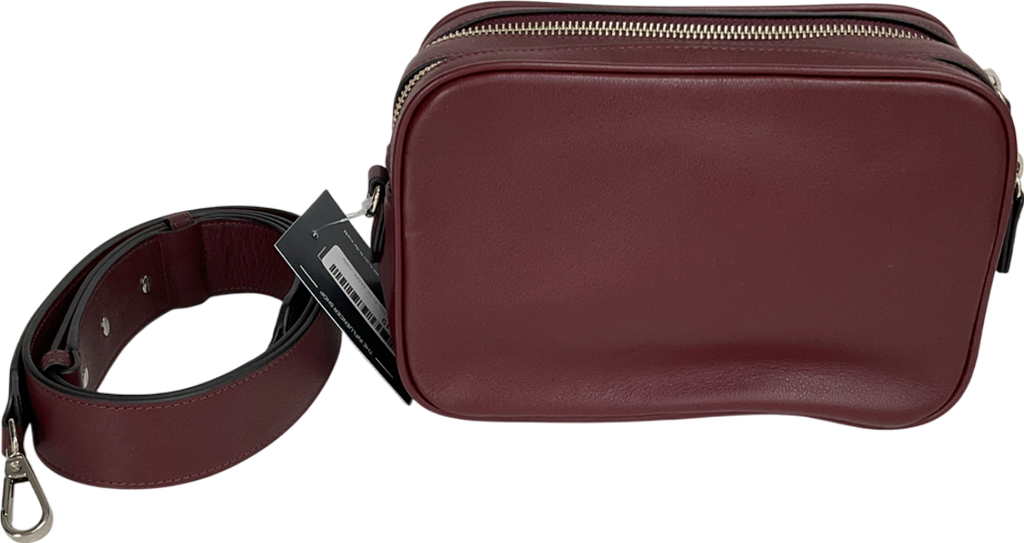 Leatherology Purple Personalised Meadow Double Zip Camera Bag One Size