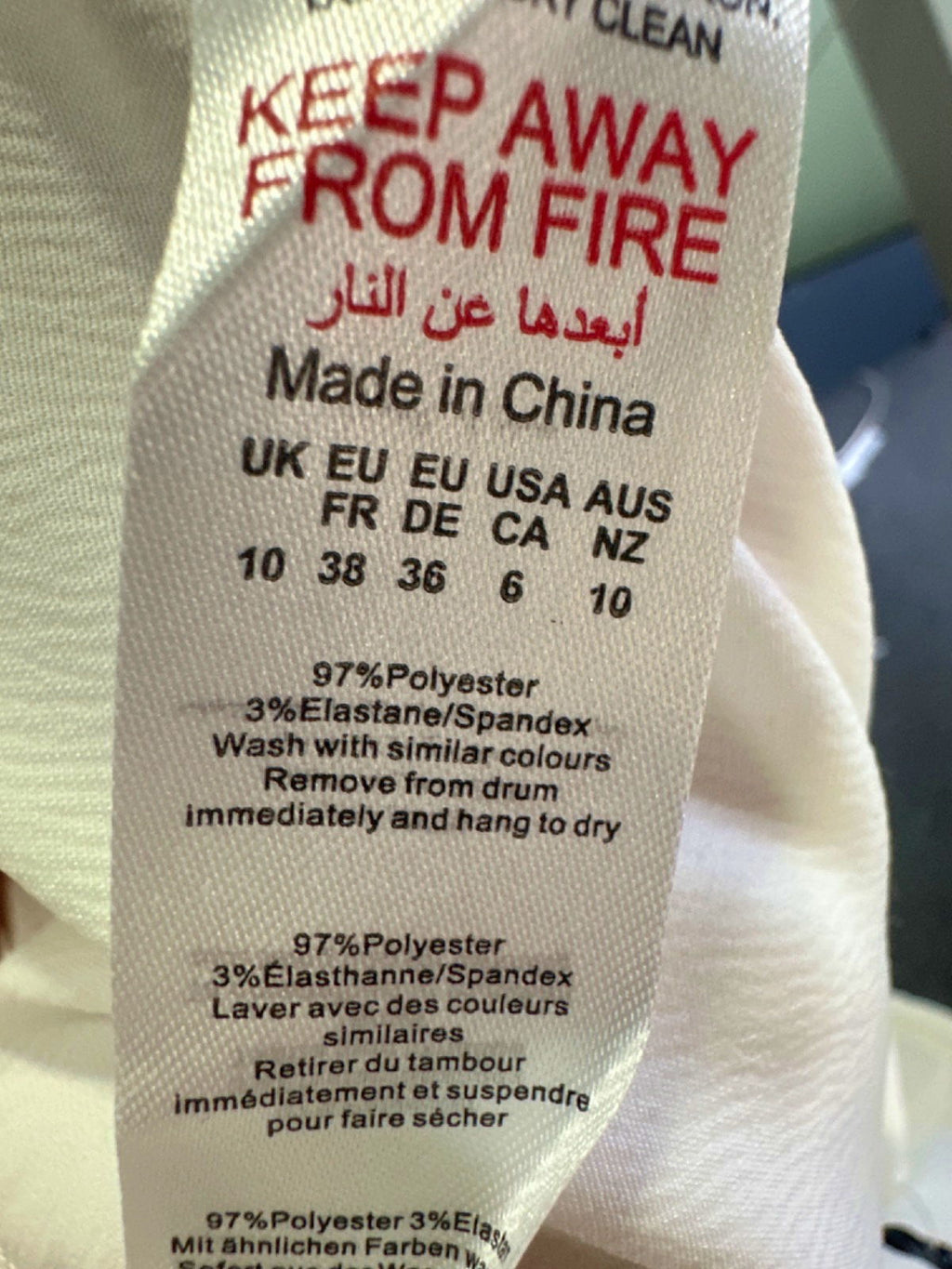 PrettyLittleThing White Midi Dress UK 10