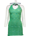 Rumours Green Knit Midi Dress UK S