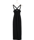 New Arrivals Black Semiramis Dress UK 6