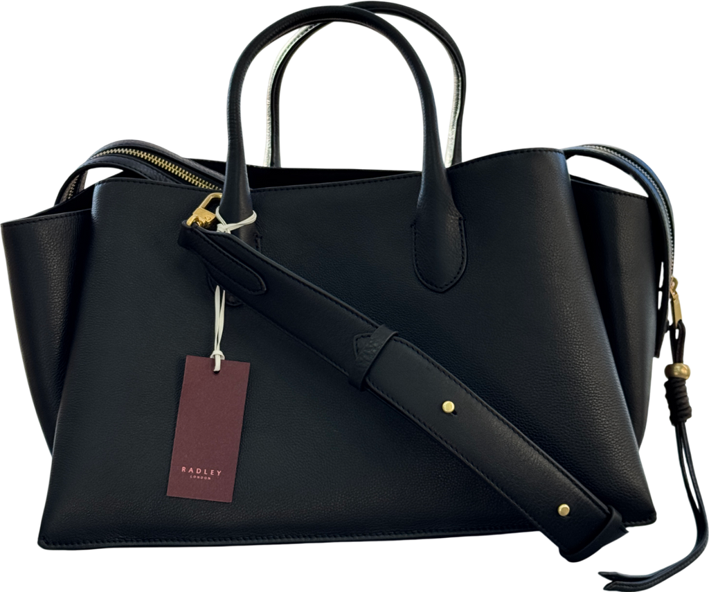 Radley London Black The Romilly Large Ziptop Grab Bag