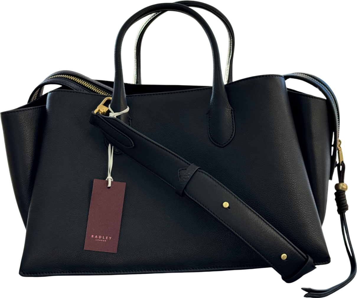 Radley London Black The Romilly Large Ziptop Grab Bag
