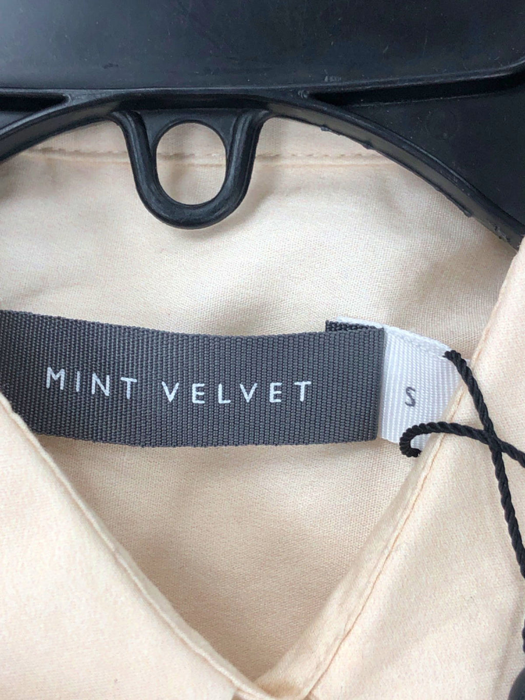 Mint Velvet Beige Ombre Sleeveless Blouse UK S