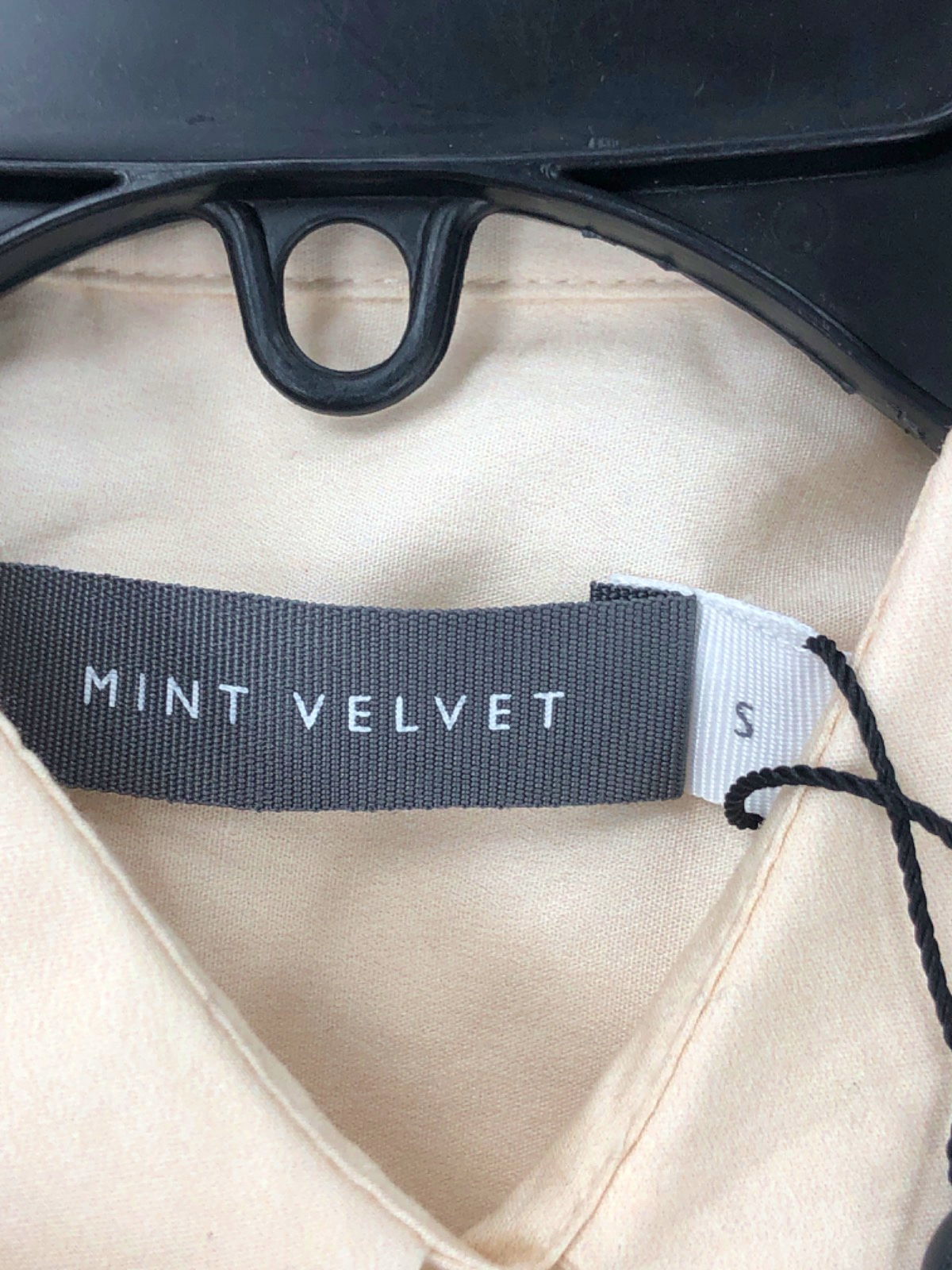 Mint Velvet Beige Ombre Sleeveless Blouse UK S