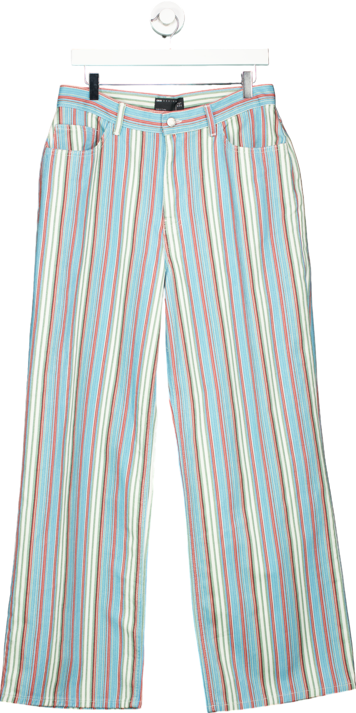 ASOS Multicolour Striped Trousers UK 12