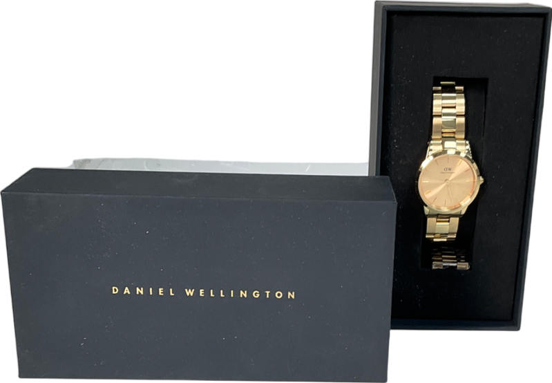 daniel wellington Metallic Iconic Link Unitone G Watch Boxed