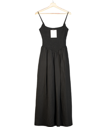 DISSH Black Milano Cotton Midi Dress UK 8