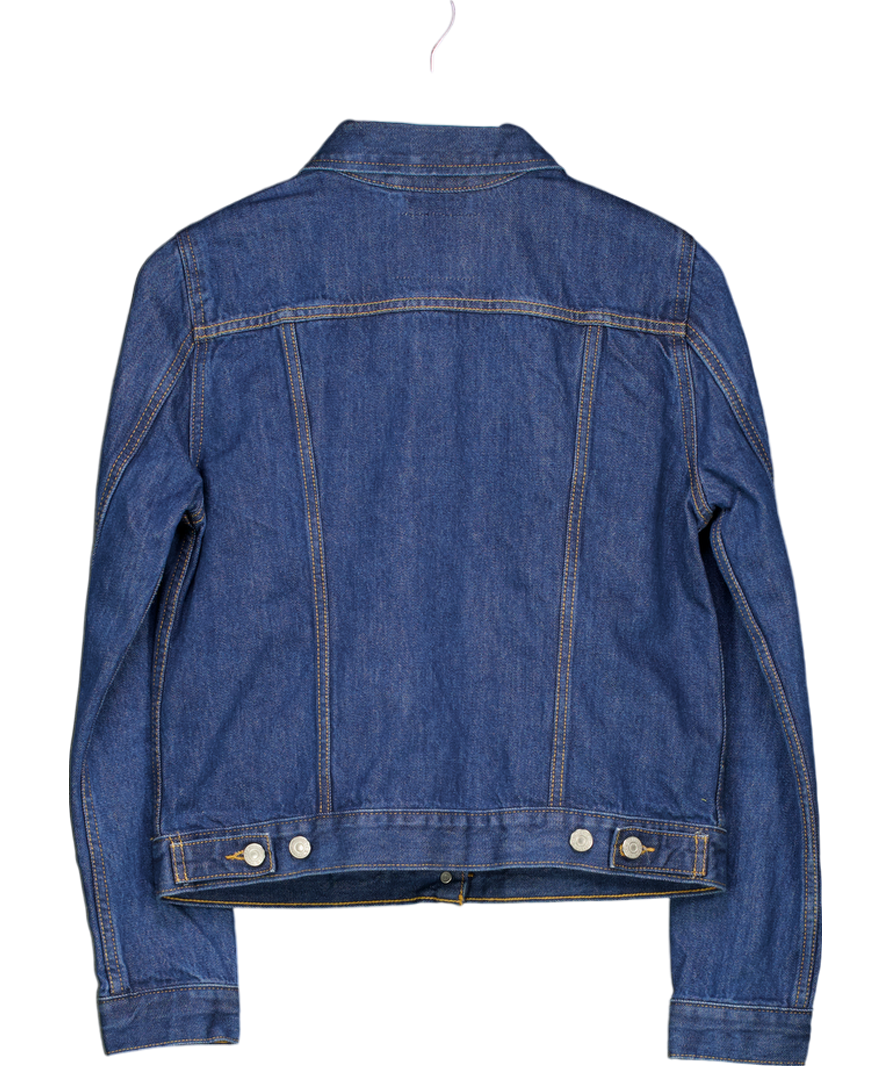 levis Blue The Original Trucker Denim Jacket UK M