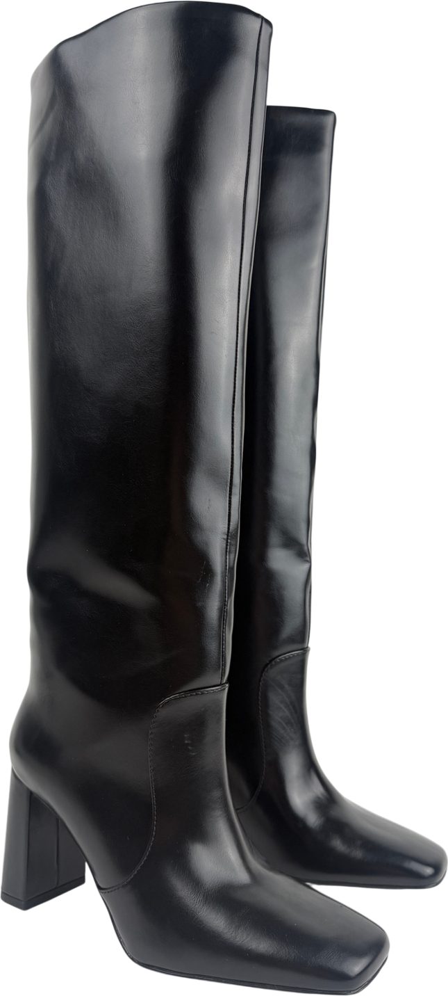 H&M Black Knee-high Boots UK 3 EU 36 👠